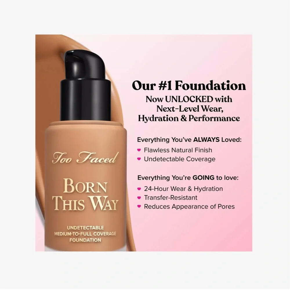 Too Faced Born This Way Foundation - Honey